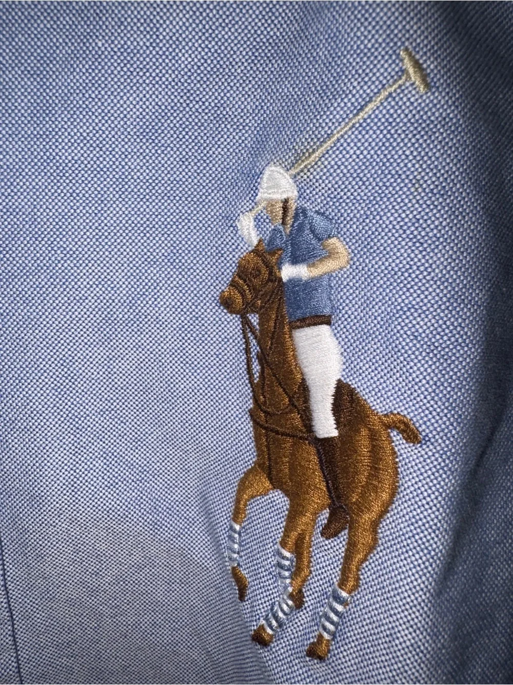 NWT boy's Ralph Lauren big pony oxford cloth shirt sz 5